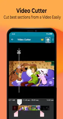 CUT & CROP Video Cutter, MP3 android App screenshot 4